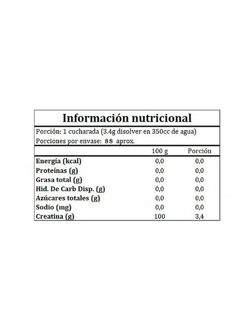 100% CREATINA MONOHIDRATADA 300 GR "BIOTECH USA"