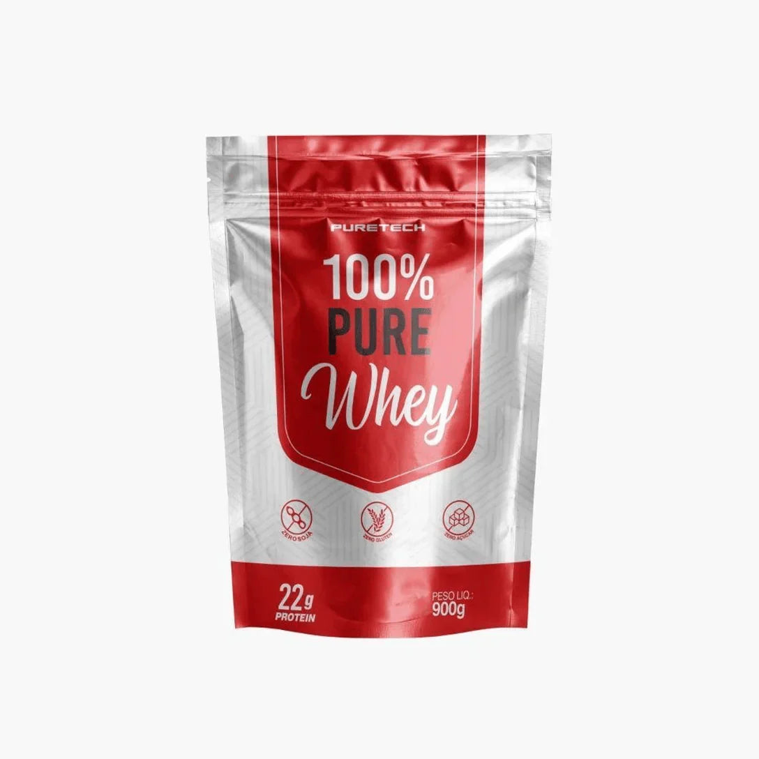 PURETECH 100% PURE WHEY 900 GR BOLSA