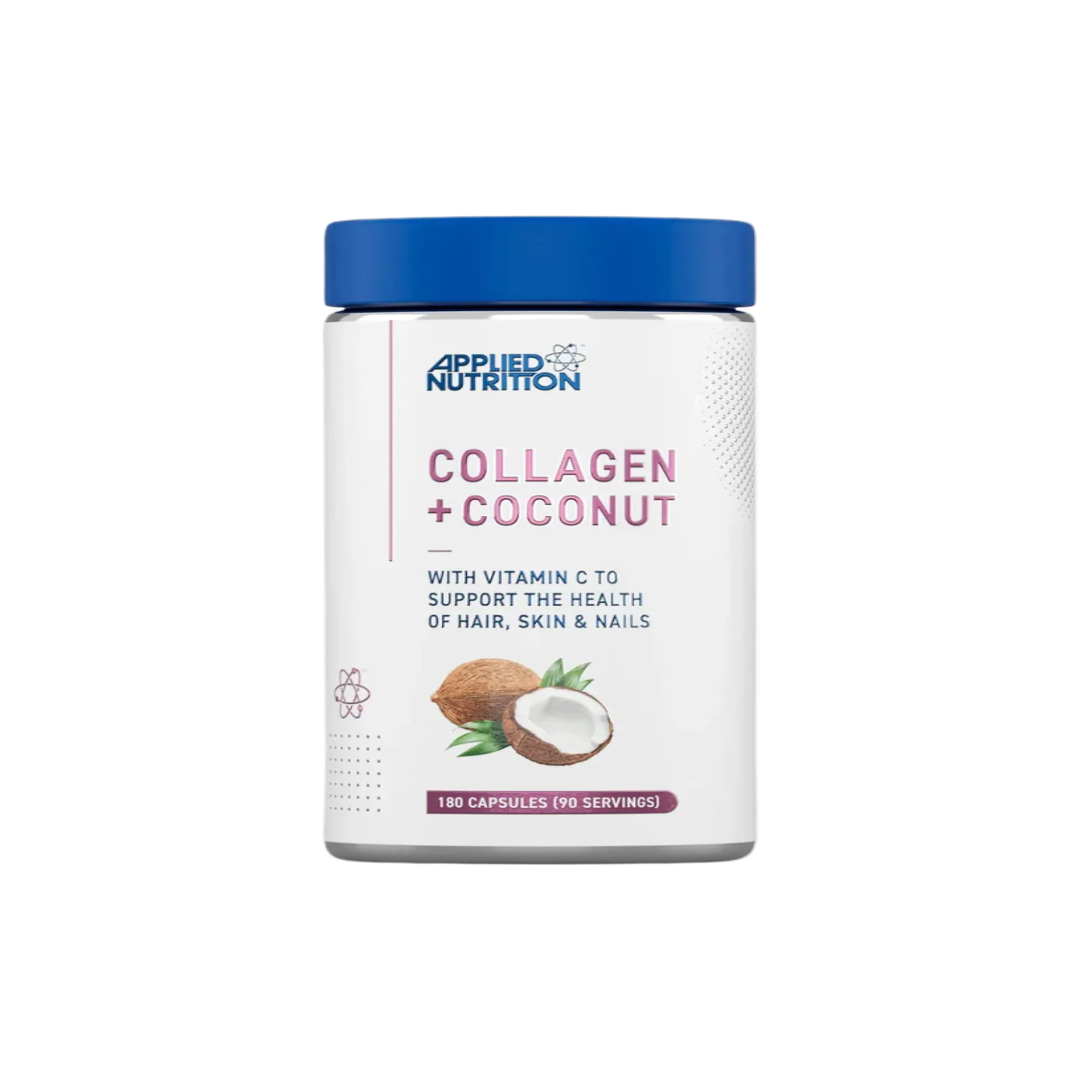 COLLAGEN + COCONUT 180 CAPS "APPLIED NUTRITION"