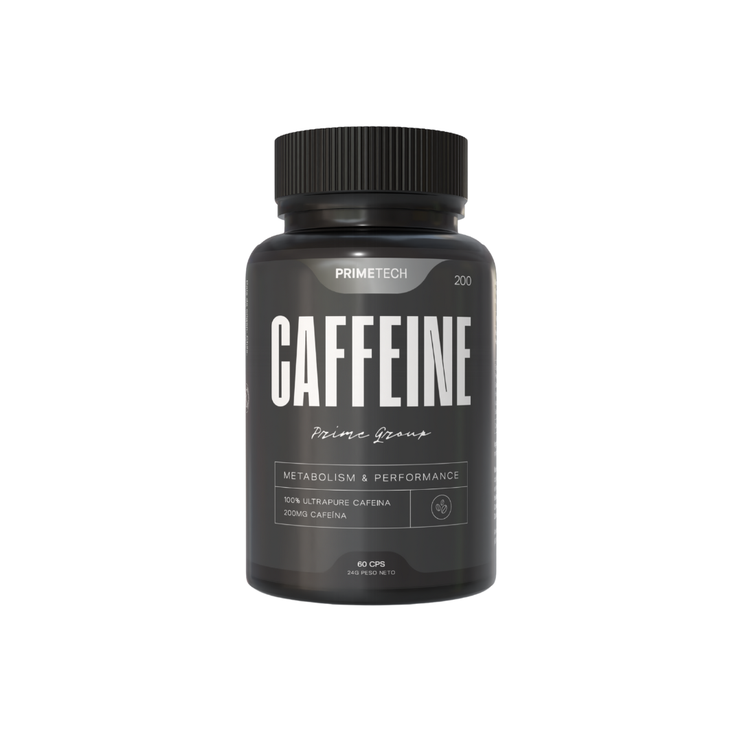 CAFEINA 200 MG - 60 CAPS - "PRIMETECH"