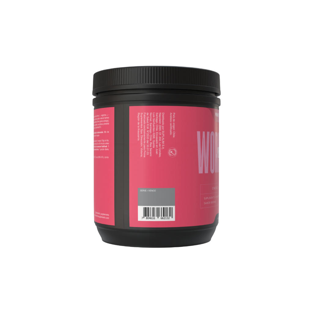PRE ENTRENO 450 GR "PRIMETECH"