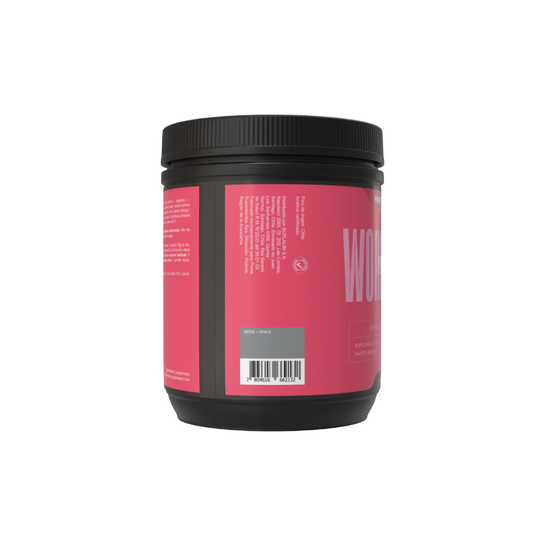 PRE ENTRENO 450 GR "PRIMETECH"