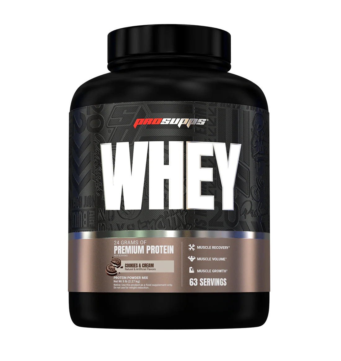 WHEY PROTEIN CONCENTRATE 5 LB "PROSUPPS"
