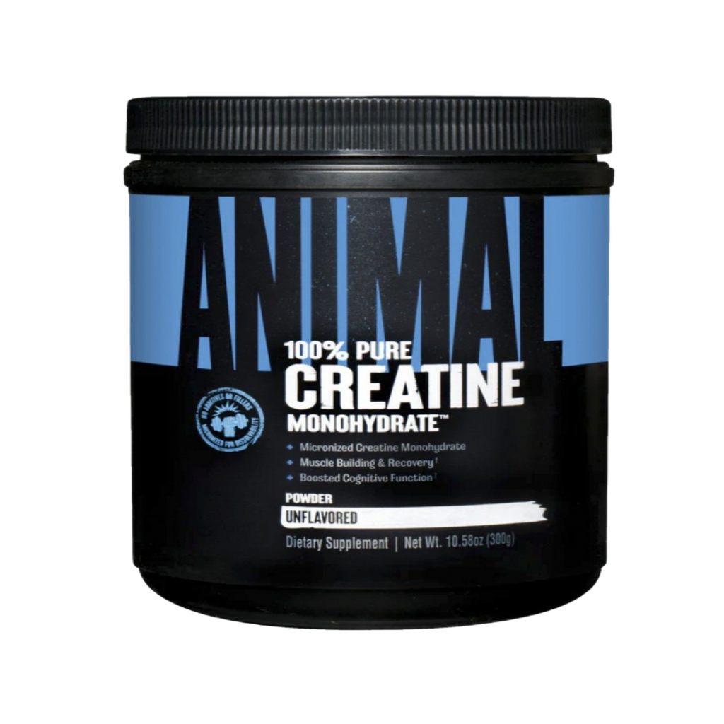 CREATINA MONOHIDRATO MICRONIZADA 300 GR "ANIMAL"
