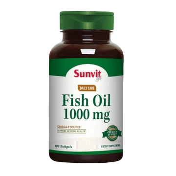 OMEGA 3 FISH OIL 1000 MG "SUNVIT" 100 SOFTGELS