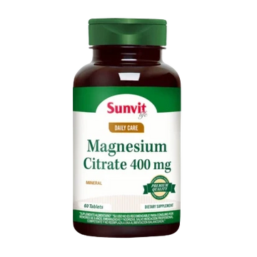 SUNVIT MAGNESIO CITRATO 400MG 60 TABS