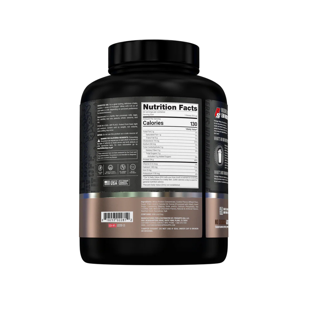 WHEY PROTEIN CONCENTRATE 5 LB "PROSUPPS"